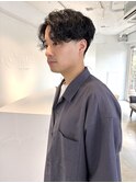 スパイラルパーマメンズカット