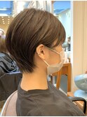手ぐしで収まるコンパクトショート