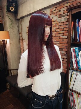 アンリ(Henri) 【かしむら】ブリーチ/ブリーチカラー/ケアブリーチ/暖色カラー