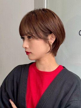 クロト(Clotho) ショートカット/髪質改善縮毛矯正白髪ぼかしレイヤーカラーボブ