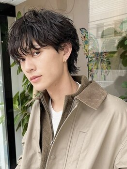 グリーンミドル(GREEN middle)の写真/ライフスタイルに寄り添ったスタイルをお届け◎似合わせカットもパーマスタイルもお気軽にご相談ください!