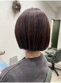 まとまり◎ あご下ボブ