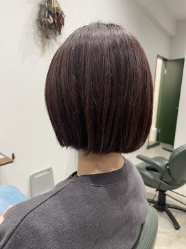 まとまり◎ あご下ボブ