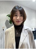 顔周りレイヤーシャギーウルフレイヤーハイレイヤー向ヶ丘遊園