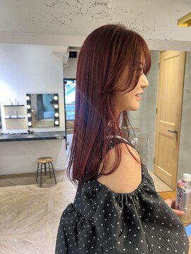 ローレン(LOREN) ミディアムヘア/デザインカラー/フェイスフレーミング/栄/久屋