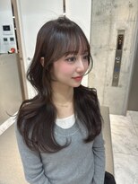 ロンドメリア 天神大名店(Lond Melia) イメチェンヘアスタイル小顔に見せるヘアココアベージュ