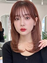 サンド 名古屋(sand)&nbsp;韓国風/インナーカラー/縮毛矯正髪質改善/顔まわり/レイヤー