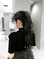 ルクス(Luxs)&nbsp;結婚式ヘアセットポニー