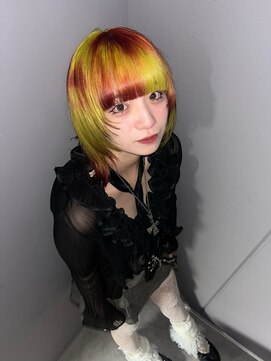 ロテサカエ(Lote.Sakae) 着物ヘア/大人ガーリー/ダークアッシュ/似合わせカット