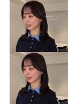 ナンバー ソポ 札幌/ジャム 札幌(N° sopo/JAM)&nbsp;ミディアムレイヤー/ラベンダーグレー◎