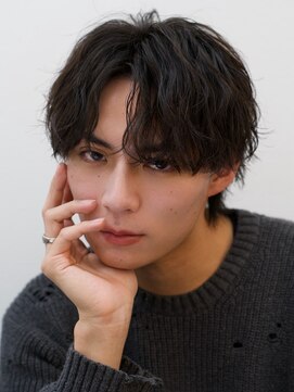 men's salon es. 新宿 メンズカット/メンズパーマ/メンズヘア【メンズサロン エス】 ニュアンスパーマ/波巻きツイストスパイラル[新宿/メンズ/men's]