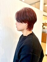 美容室 アクイール グラッセ(Accueillir grace) 韓国ウルフ×ボルドーカラー