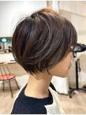 ショートカット/似合わせショート/白髪ぼかし/似合わせ診断