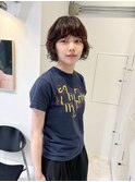 着物ヘア/ダークアッシュ/ミディアムレイヤーカット/名古屋名駅