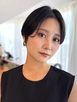 アビー 福岡天神(ABBEY)&nbsp;ショートショートボブショートヘア大人ショート耳掛けショート