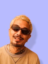 サンディーズバーバーショップ(Sandees)&nbsp;海外BOY/外国人風ショート/金髪坊主/髪質改善パーマ