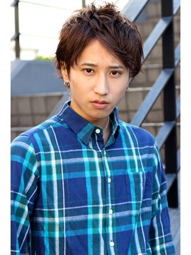 ノラ ヘアーサロン(NORA HAIR SALON) NORA【ERI】アップバング好感度ビジネスOKアッシュ束感ショート