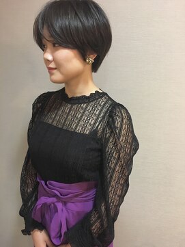 ジルバイジアン(JILL by GIEN) 暗髪ショート スッキリショート