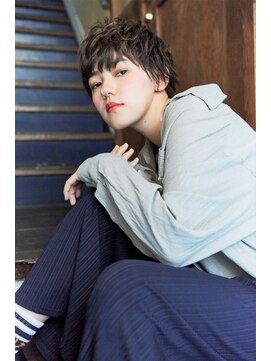 ラレイ(Lalei) 【Lalei】グレージュ小顔エアリーショート　表参道/青山