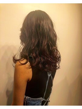 トリート 浦安店(TREAT) バイオレット×グレージュ