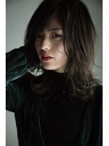 カッファ 東銀座(CUFFA)&nbsp;【CUFFA】無造作カールデザインカラーロングヘア東銀座築地新富