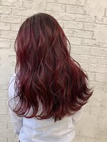 プライズ 池袋店(prize)&nbsp;ブランジュダブルバングくせ毛風カシスカラー2101