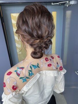 スターズ 渋谷(STARS) ゆるふわおだんごヘアアレンジ！