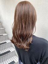 フロート 小阪店(float) ショコラベージュ_小顔,オリーブカラー,ハイライトカラー