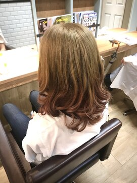リットヘアーデザイン(Lit HAIR DESIGN) ダブルカラーグラデーション