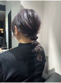 簡単ヘアアレンジ 玉ねぎヘアー セルフアレンジ 編み下ろし