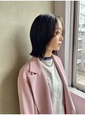 切りっぱなしボブ/ぱつっとボブ/縮毛矯正［南青山］