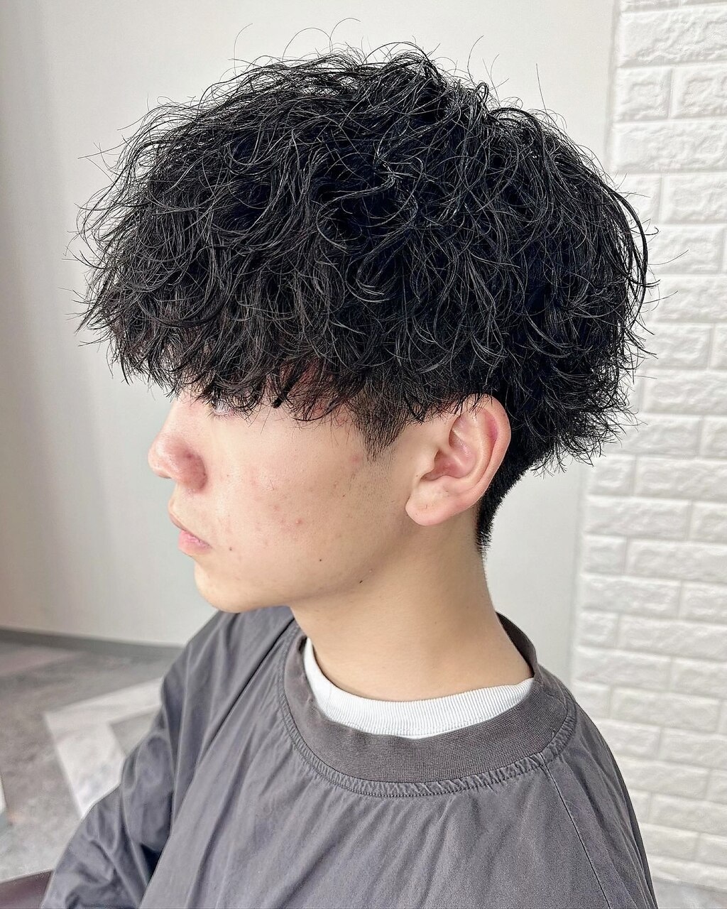 ツイストスパイラル波巻きパーマMIXニュアンスパーマ：L181770342
