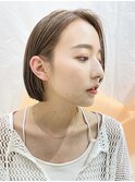 大人女性のための切りっぱなしボブ 恵比寿 須賀