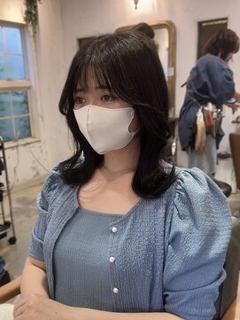 サンバイセライロ 千葉(SAN. by celilo) 韓国ヘア/顔周りレイヤーカット【佐藤詩門】