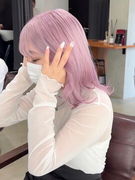 ロイス 神宮前(ROIS) 透明感ベージュカラー/ダブルカラー/ケアブリーチ[表参道駅]