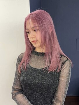 ニコ トウキョウ 渋谷(nico TOKYO) ピンクラベンダー/髪質改善/ダブルカラー/ケアブリーチ/小顔