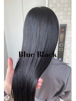 シャルムバイケンジ(Charm.by KENJE)&nbsp;【ブルーブラック】銀座/似合わせカット/トリートメント/カラー