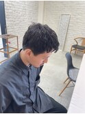 メンズショートパーマ