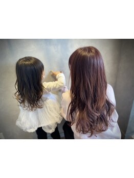 キッズスぺースあり！パパ美容師在籍だからお子様連れ大歓迎！ママと一緒にかっこ良く・可愛くなれる！