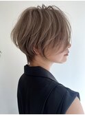 ひし形ショート/前下がりショート/絶壁解消40代/50代【橋本】