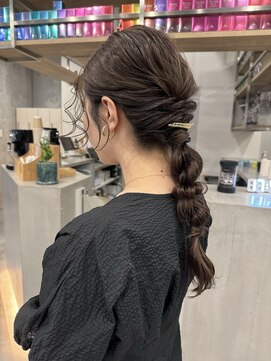 イミ(imi) 編み下ろしアレンジ/タマネギアレンジ/お呼ばれヘア/登戸