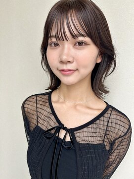 ノラギンザユー(NORA GINZA/U) 結べるボブレイヤーカット顔まわりカット後毛カットワンカール