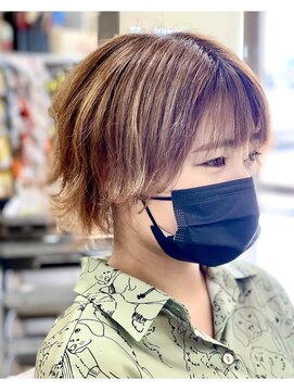 ジーノ(ZINO) 外ハネショートウルフ