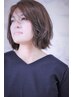 【カラー（ヘアマニキュア）＋カット】　長さ問わず　11000円