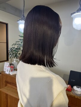 カールム(carlm) 【薬院・今泉carlm/上川美幸】　ぱつんボブ