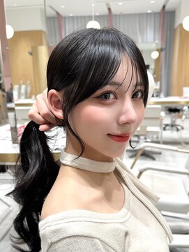 アマトウキョウ アユンチェ(AMA TOKYO×AYUNCHE) 韓国ヘア/韓国スタイル/縮毛矯正/髪質改善/レイヤーカット