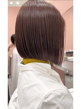 ケンジ 横浜(KENJE) ボブ/ラベンダーグレー