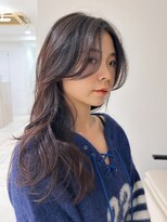 グローブス オモハラ(THE GLOBES OMOHARA)&nbsp;レイヤーカット　かきあげ前髪　美髪矯正