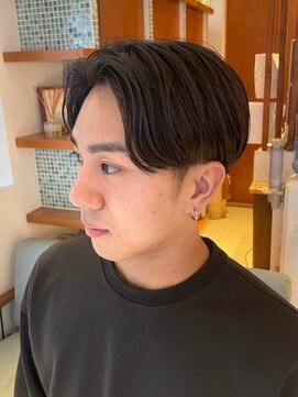 ミスト(mist) 〔mist：MOEKA〕ツーブロック/センターパート/メンズマッシュ#40