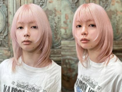 ブルー ヘアーメイク(Blue Hair Make)の写真